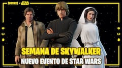Semana de Skywalker en Fortnite: así es el nuevo evento de Star Wars; todos los detalles
