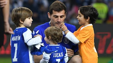 El hijo de Iker Casillas ya juega en las categorías inferiores del Oporto