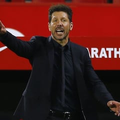 Simeone hace autocrítica: "Un cambio en el 30' es porque el entrenador se equivocó"