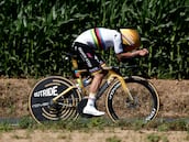 Resumen y resultado de la contrarreloj individual: Europeos de ciclismo 2025 hoy en vivo online