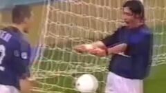 Pases de Vieri: el doblete de Zamorano a Buffon que no habías visto