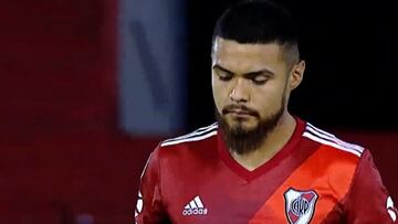 Penal polémico y roja: la difícil jornada de Paulo Díaz en River