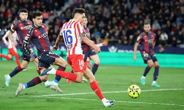 El Atleti se queda a medias