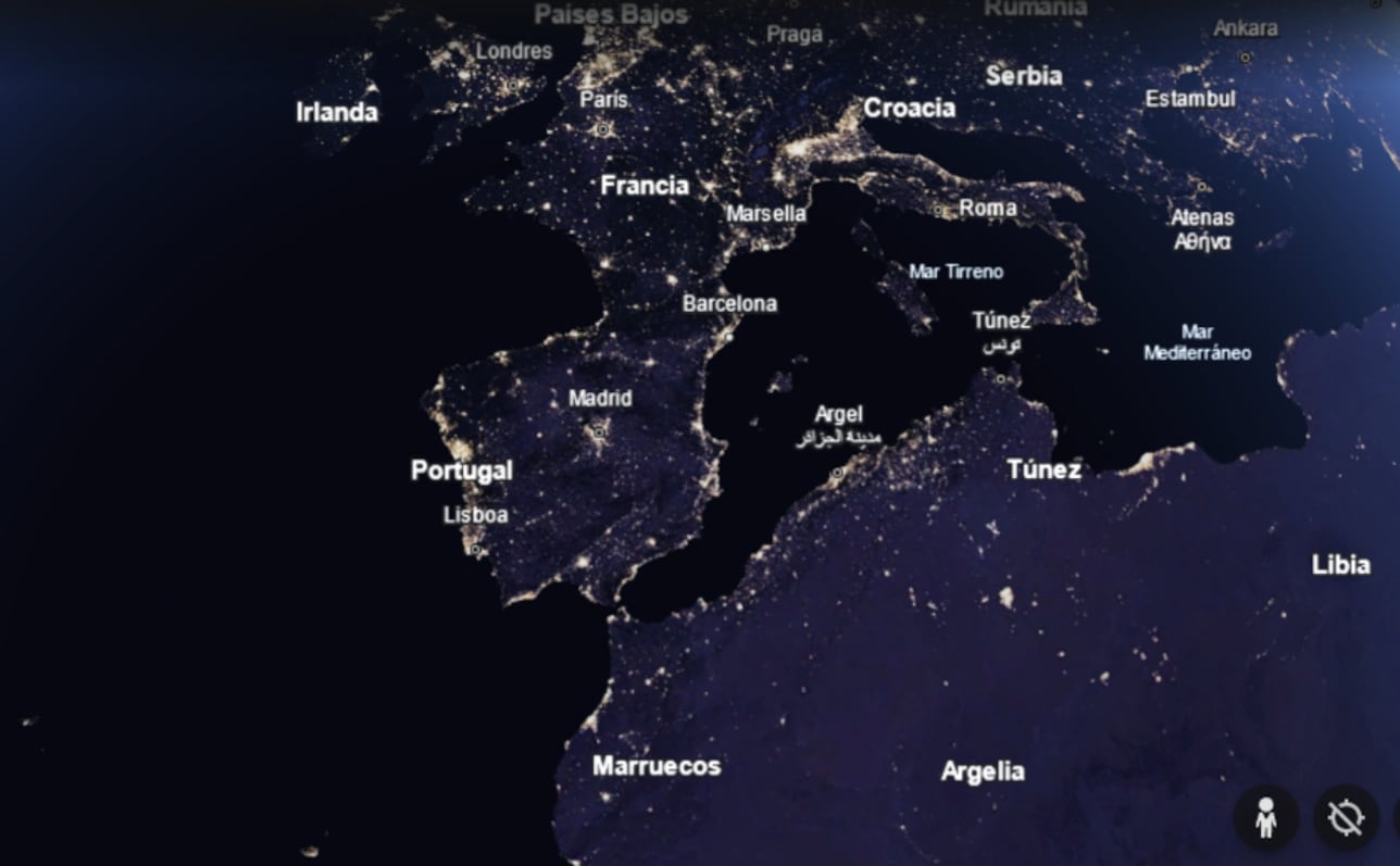 This is what the world's most illuminated cities look like from outer
