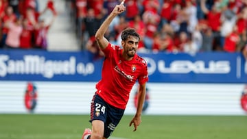 Catena celebra el gol de la victoria.