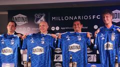 Andina, nuevo patrocinador principal de Millonarios