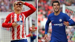 Griezmann y Morata. 