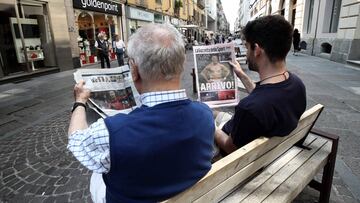 Los turineses amanecieron ayer con las portadas de los periódicos italianos con un protagonista estelar, Cristiano Ronaldo, el nuevo ‘7’ de la Juventus.