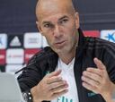 Zidane: "Karim Benzema es el mejor con diferencia; el 9 no sólo debe meter goles"