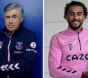 Ancelotti y Calvert-Lewin, primeros reyes de la Premier