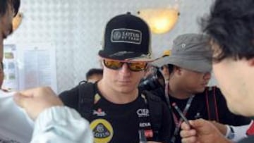 Kimi Raikkonen perderá cinco puestos en la salida