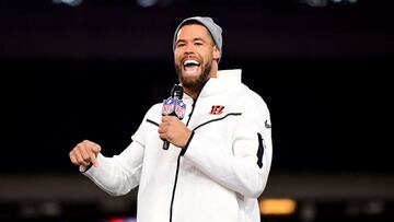 Cincinnati Bengals' tight end C.J. Uzomah is in a race against time to recover from injury ahead of Super Bowl LVI, but he is most definitely determined.