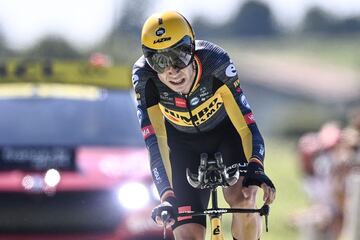 El ciclista belga del Jumbo Visma paró el crono más rápido que el resto y se adjudicó la 20ª etapa