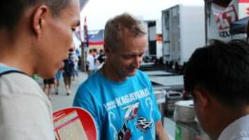 Jap車n asiste al regreso de Kevin Schwantz a una competici車n