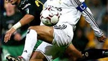 <b>TARDE DE FRÍO.</B> Frío, mucho frío y lluvia anoche en el Bernabéu. A los aficionados se les congelaron las ideas. Raúl despertó a más de uno con dos golazos.