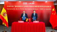 LaLiga emitirá dos partidos en abierto en China