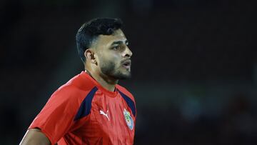 Alexis Vega of Guadalajara during the game FC Juarez vs Guadalajara, corresponding to Round 04 of the Torneo Apertura 2023 of the Liga BBVA MX, at Olimpico Benito Juarez Stadium, on August 18, 2023.
<br><br>
Alexis Vega de Guadalajara durante el partido FC Juarez vs Guadalajara, correspondiente a la Jornada 04 del Torneo Apertura 2023 de la Liga BBVA MX, en el Estadio Olimpico Benito Juarez, el 18 de Agosto de 2023.