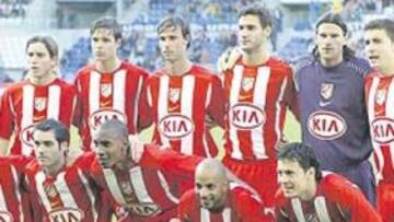 <b>EL ONCE. </b>Marqués, Manu, Valera, Pablo, Leo, Gabi. Abajo; Molinero, A. López, Perea, Luccin y Galletti.