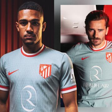 Así es la nueva segunda equipación del Atlético de Madrid