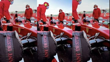 Lo mejor que verán hoy: Montoya en un Ferrari de F1