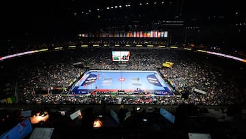 Lanxess-Arena de Colonia, en el Europeo de Balonmano.