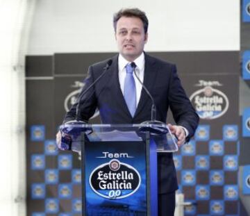 Presentación del equipo motociclista de Estrella Galicia