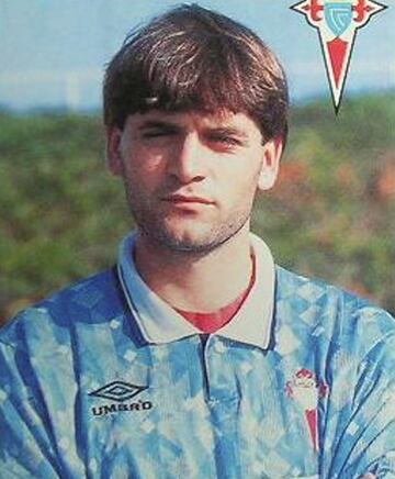 En 1992 ficha por el Celta de Vigo y debuta en Primera Divisi車n, permanece en el club gallego durante tres temporadas.
