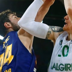 La garra de Hanga y Oriola doblega al Zalgiris Kaunas