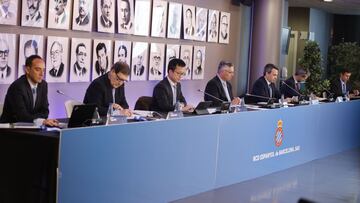 El consejo de Administración del Espanyol.
