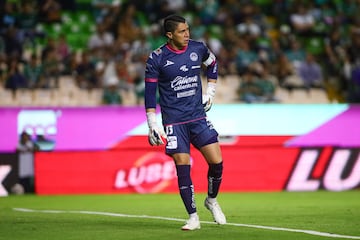    Hugo Gonzalez of Mazatlan during the 16th round match between Leon and Mazatlan FC as part of the Liga BBVA MX, Torneo Apertura 2024 at Nou Camp Stadium on November 05, 2024 in Leon, Guanajuato, Mexico.