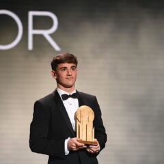 Gavi sucede a Pedri en el Premio Kopa
