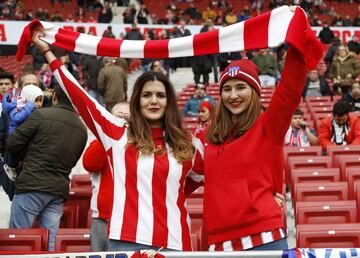 Gran ambiente en el Wanda Metropolitano.