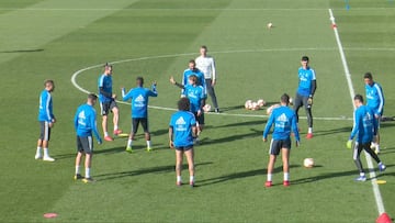 Modric loses it with Bale in Real Madrid training