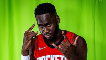 Usman Garuba, p&iacute;vot de Houston Rockets.