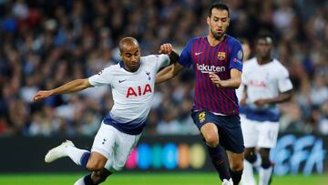 Sergio Busquets es el jugador del Barcelona que más minutos ha jugado en lo que llevamos de temporada.