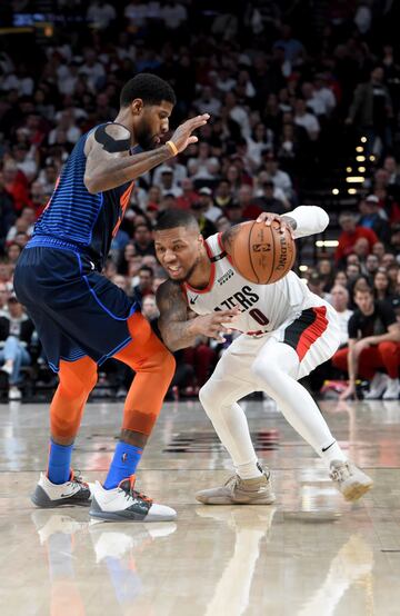 Portland Trail Blazers vencieron a Oklahoma City Thunder en los Playoffs de la NBA