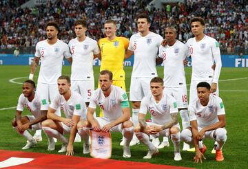 Equipo de Inglaterra.