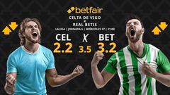 Celta de Vigo vs. Real Betis: horario, dónde ver, pronósticos y clasificación