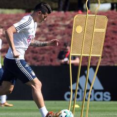 James: "En mi mente está ganar la Champions con el Bayern"