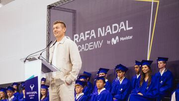 Toni Kroos, protagonista en la graduación de la Rafa Nadal Academy