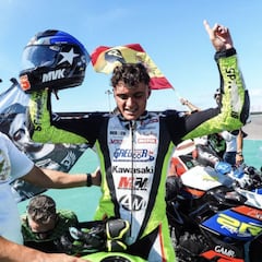 Adrián Huertas ya es campeón del mundo