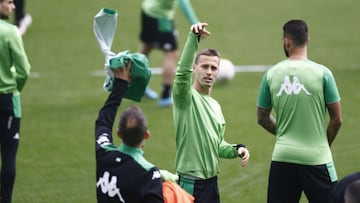 Canales, en la sesión de hoy.