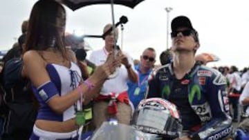 Jorge Lorenzo no tuvo su mejor día en Misano.