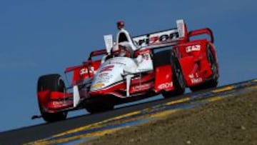 Juan Pablo Montoya está a una carrera de conseguir el título de la IndyCar
