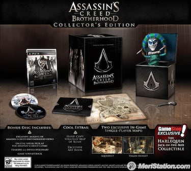 Ubisoft revela la edición coleccionista de AC: Brotherhood