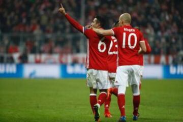 Bayern vs Arsenal, en imágenes