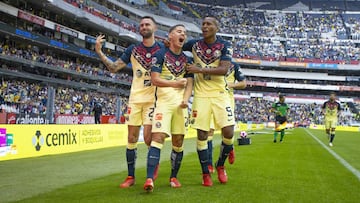 during the game America vs Pumas UNAM, corresponding to twelfth round of the Torneo Apertura Grita Mexico A21 of the Liga BBVA MX, at Azteca Stadium, on October 03, 2021.
<br><br>
durante el partido America vs Pumas UNAM,