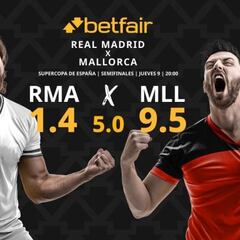 Real Madrid vs. RCD Mallorca: horario, dónde ver, pronósticos y cuadro