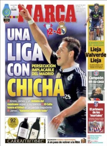 Portadas de la prensa deportiva