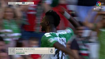 Resumen y goles del Racing vs Mirandés de la Liga SmartBank